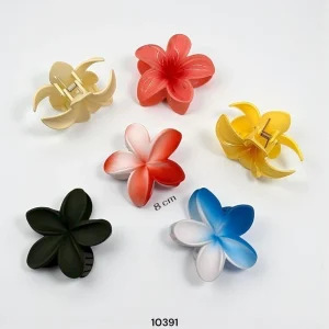 Broche Hawai 8cm brillosos y opacos