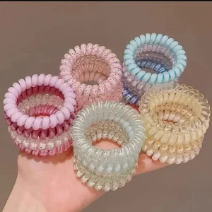 COLITA RESORTE X 20 PCS EN CARD COLORES PASTEL