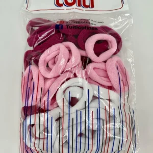 Coleros grandes reforzados blanco rosa y Fucsia x 50'unidades