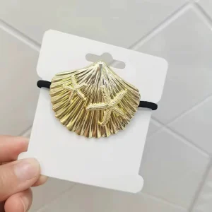 Colitas estrella de Mar en dorado o plateado