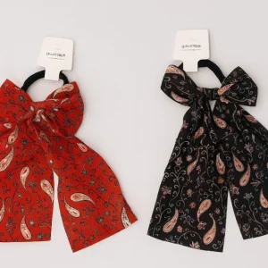 Hermosos moños estampados de cachemira lazo de 28 cm
