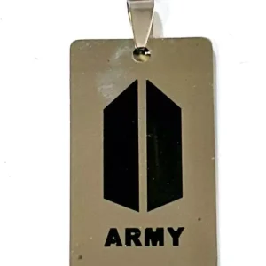 Dije acero chapita army